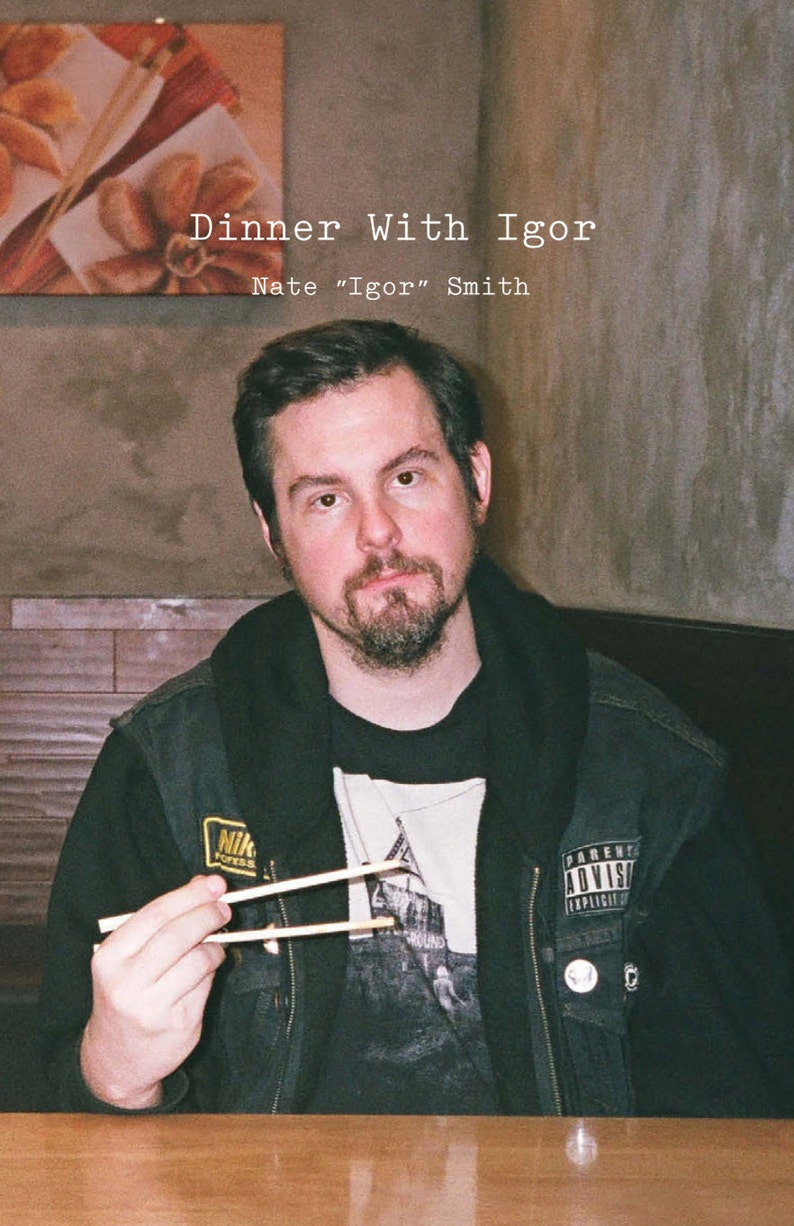 Dinner With Igor Photo Book Proof image 1
