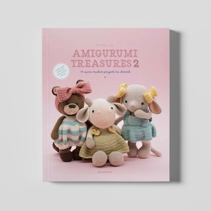 Amigurumi Treasures 2 - PDF book by amigurumi designer Erinna Lee