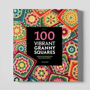 100 vibrantes cuadrados de la abuela - libro en PDF