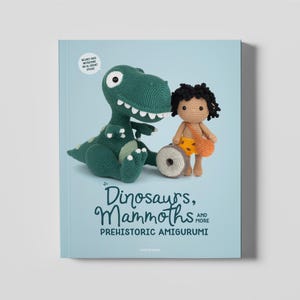 Dinosaur Crochet Book - PDF amigurumi pattern bundle