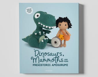 Dinosaur Crochet Book - PDF amigurumi pattern bundle