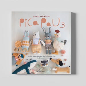 Animal Friends of Pica Pau 3. Amigurumi pdf-boek