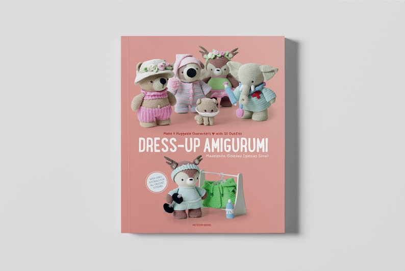 Dress-Up Amigurumi PDF book by amigurumi designer Madelenon image 1