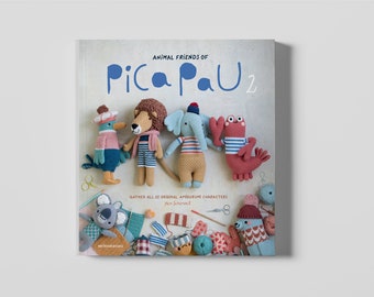 Animal Friends of Pica Pau 2. Amigurumi PDF book