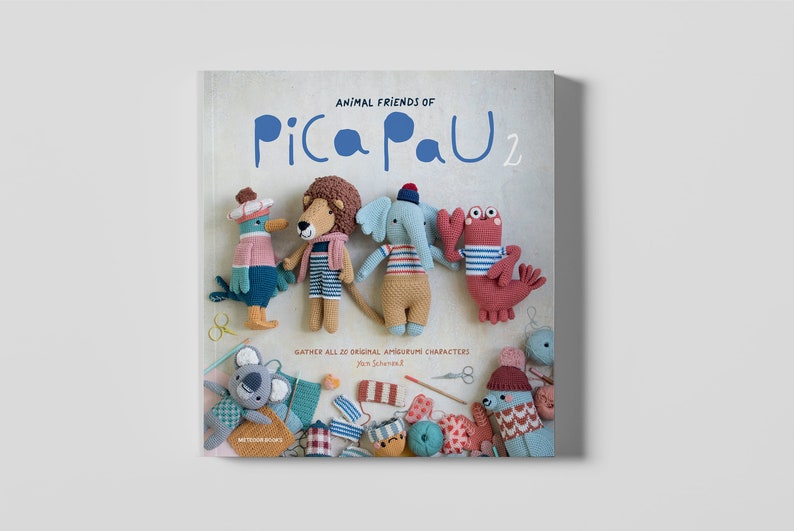 Animal Friends of Pica Pau 2. Amigurumi PDF book image 1