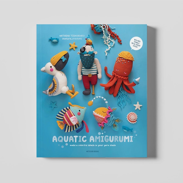 Aquatische Amigurumi. Amigurumi PDF Buch