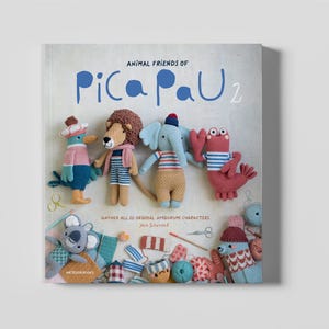 Animal Friends of Pica Pau 2. Amigurumi pdf-boek