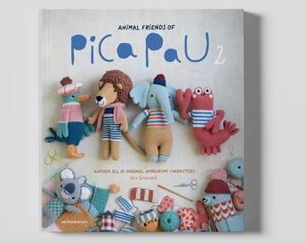 Animal Friends of Pica Pau 2. Amigurumi pdf-boek