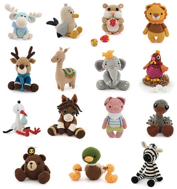 Animal Crochet Patterns Zoomigurumi 8