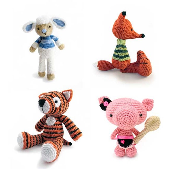 Zoomigurumi: 15 modèles d'animaux au crochet.