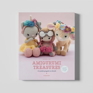 Amigurumi Treasures - PDF book by amigurumi designer Erinna Lee