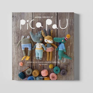 Animal Friends of Pica Pau - Amigurumi PDF book