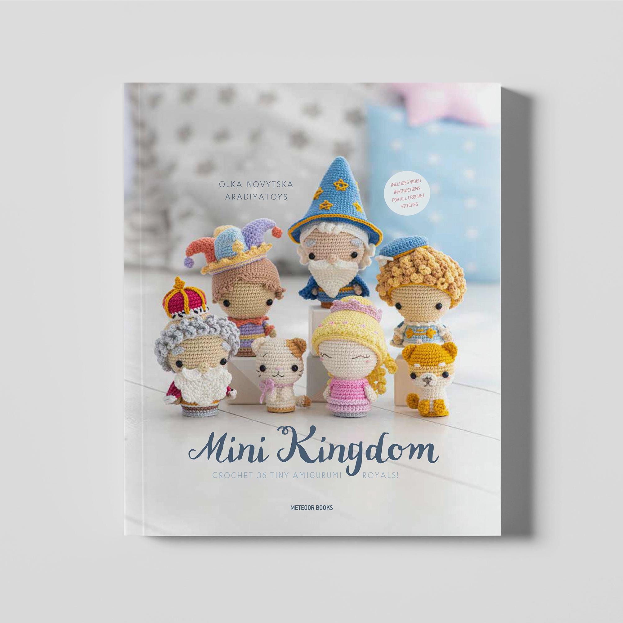 36 Mini Amigurumi Patterns - PDF Book Mini Kingdom by Amigurumi