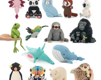 Zoomigurumi Endangered Animals - 15 Amigurumi Patterns of