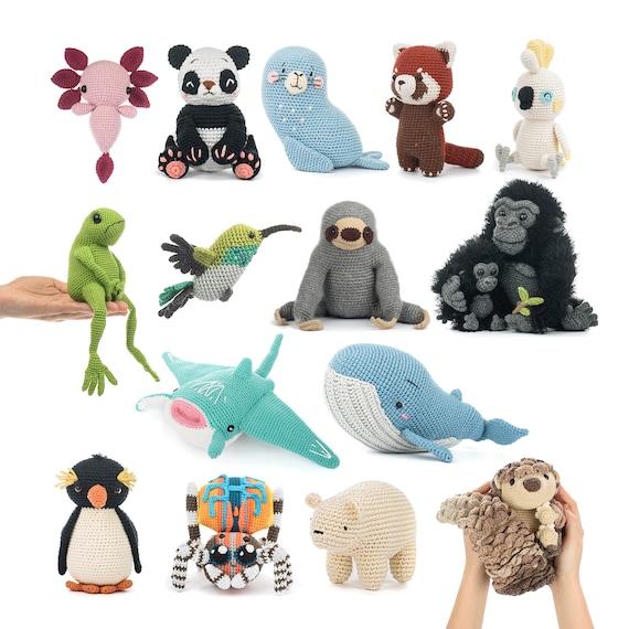 Zoomigurumi Endangered Animals - 15 Amigurumi Patterns of