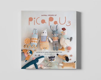 Animal Friends of Pica Pau 3. Amigurumi PDF book