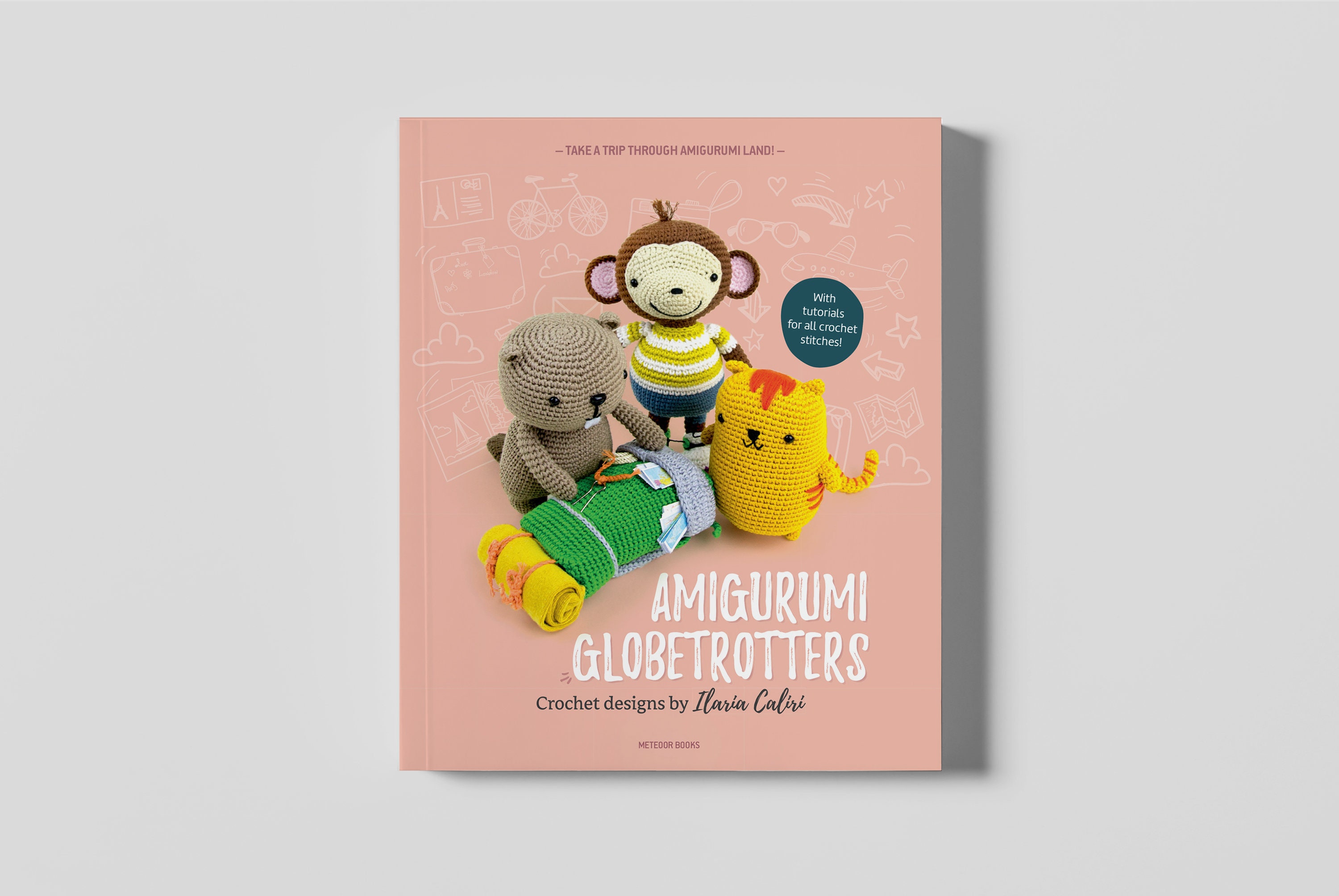Amigurumi Globetrotters - pdf-boek van amigurumi-ontwerper Ilaria Caliri