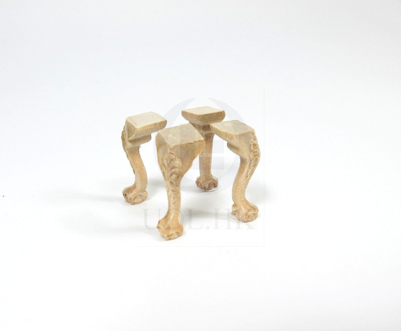 2 Dollhouse Miniature Unfinished Metal small Walking Cat
