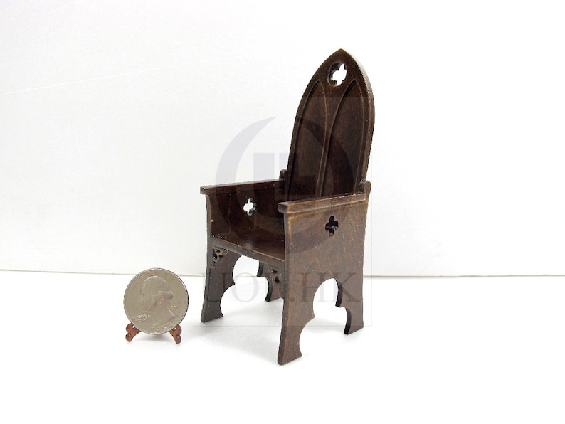 Handmade Peter Rabbit Beatrix Potter Dolls House Wooden Table 1//12th in White