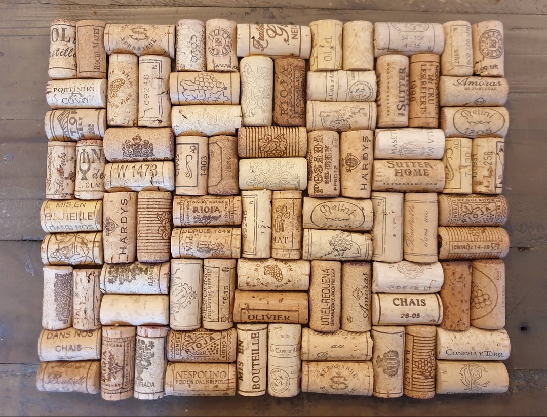 Wine Cork Notice Board. Memo Board. Pinboard. Trivet. Pot Etsy