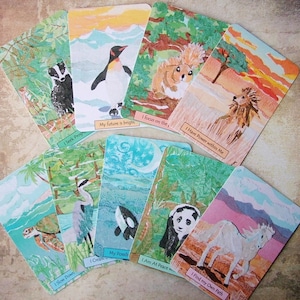 Animal Affirmation Cards,  Uplifting Affirmation Cards,  Spirit Animal Cards