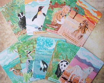 thumbnail image 2 of 34 Spirit Animal Cards - Information Cards About Totem Power Animals - Animal Meditation Pictures - Effect Meaning And Affirmation Spiritual 2 of 13