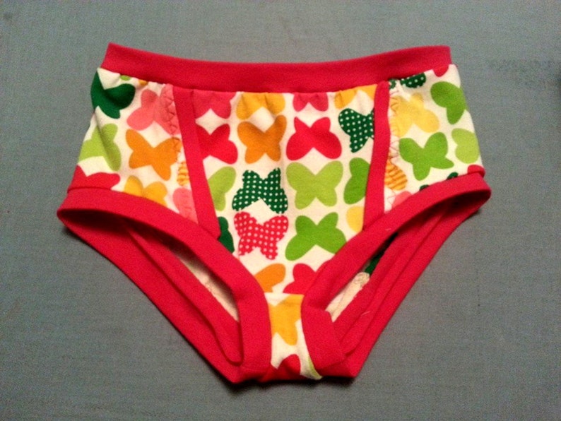 Girl Underwear Pattern PDF Tutorial Comfy Modern Trendy High Etsy