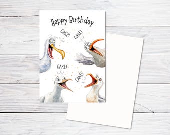 Tongue In Peach Lustige Geburtstagskarte – „Let's Go Out“ Design, A5, Blanko Innen, Für Erwachsene