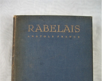 1929 Rabelais by Anatole France, Illustrated