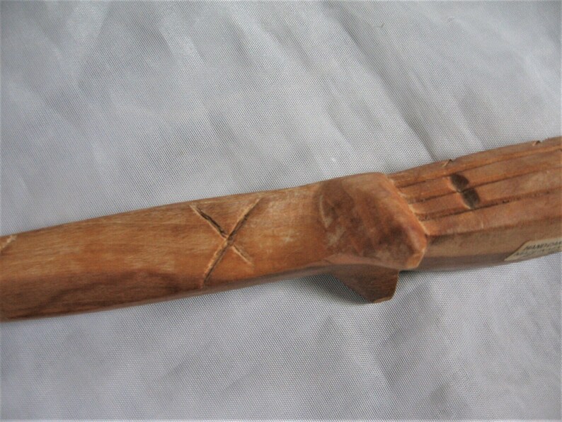 Hand Carved Wood Crocodile Alligator 15 long Made in Kenya