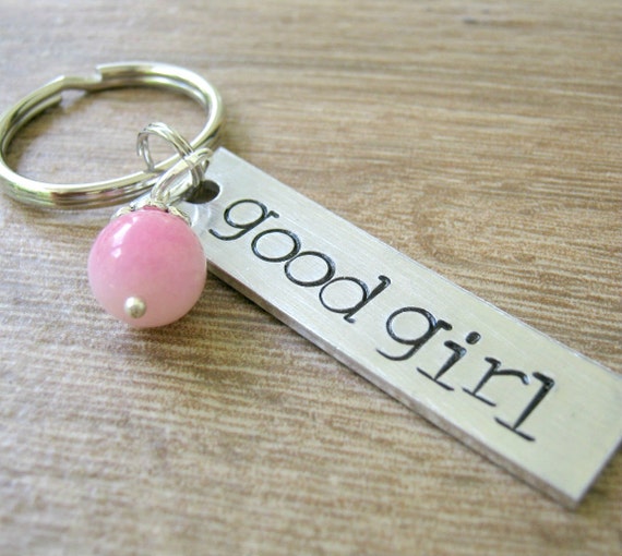 Good Girl Keychain Babygirl Daddy s Good Girl BDSM Keychain
