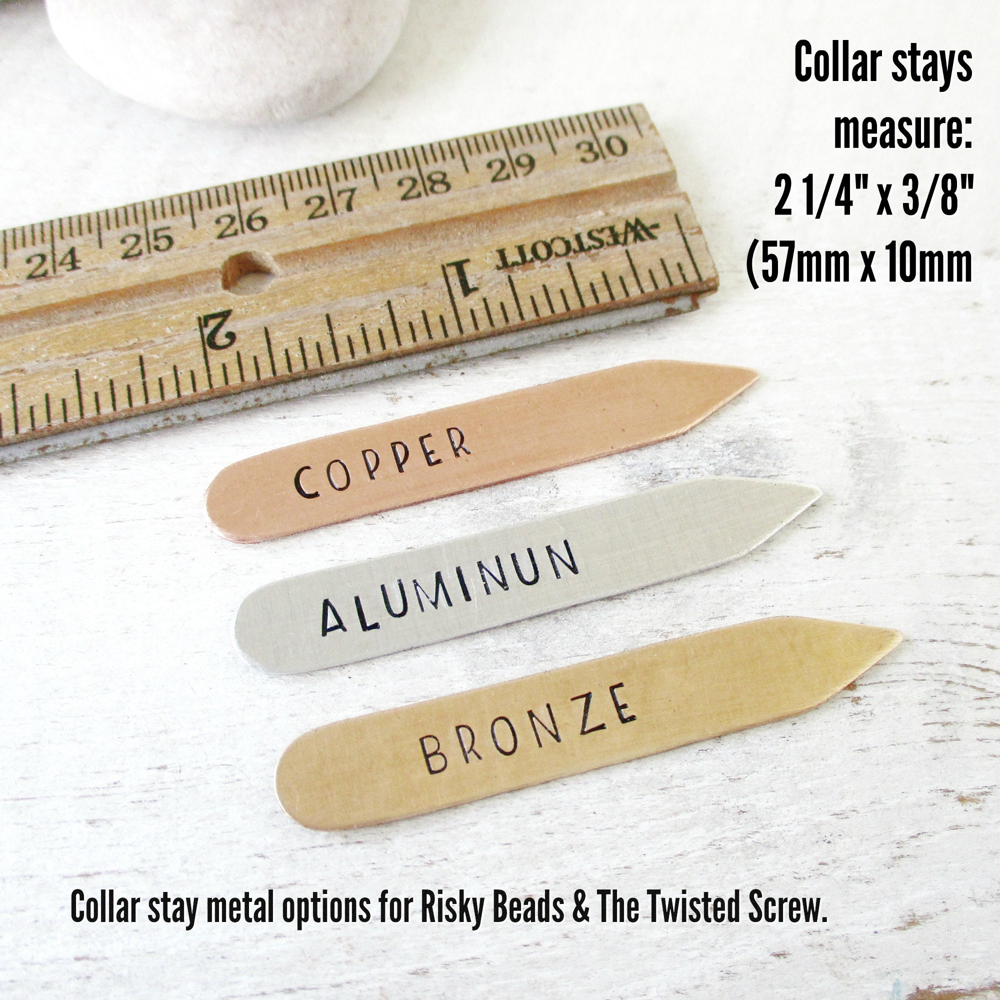 You Belong to Me Collar Stays, Slave collar stays, Personalized Collar Stays, BDSM submissive gift, male sub gift, male slave gift, femdom