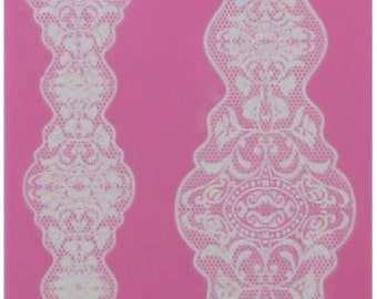 Edible Rose Sugar Lace Mat Silicone Mold Fondant Cake Etsy