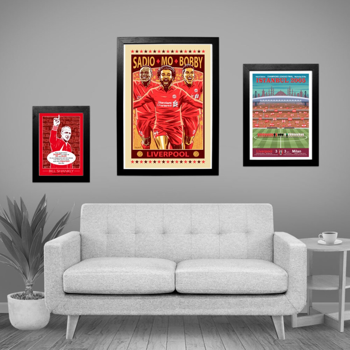Mo Salah Liverpool Signed Printed Gifts Autograph Poster For Football