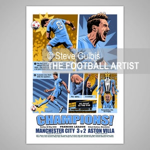 Manchester City FC UEFA Champions League Winners 2022 / 2023
