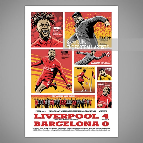 Video summary: Liverpool 4 FC Barcelona 0 (Gone back Semifinals