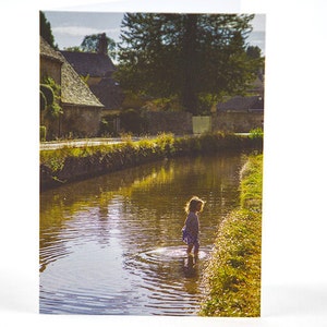 Idyllic English Village Photo Greeting Card, Happy Birthday, Friendship, Thank You, Congratulations, Get Well, Bon Voyage, Thinking of You