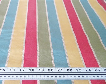 2 yards Striped Home Decor Fabric - Fabric with Stripes.