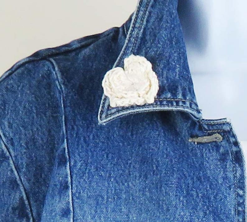 Retro Look. Recycled OOAK Biker Jean Jacket Boho Jeans Upcycled Denim Jacket with Lace Skull