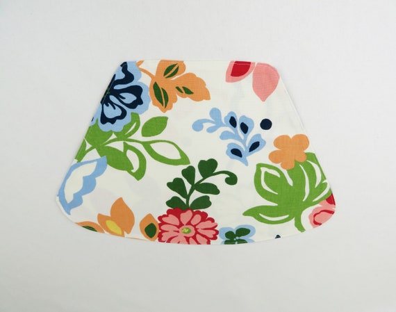 Cotton Floral Pattern Place Mats Cloth Placemats Wedge Placemats for Round Table set of 4 Housewarming GIft Table Linens