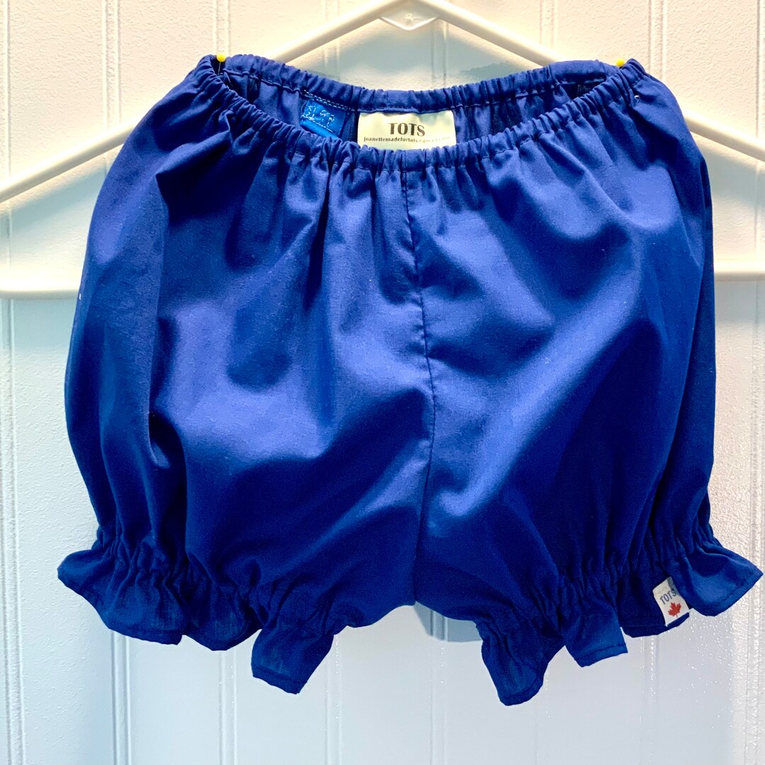 EASY CARE BLUE Bloomers Baby Girls Bloomers Toddlers Size Etsy