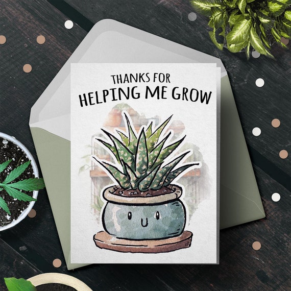 Funny Succulent Pun Card - Plant Mom, Mother's Day Gift - Etsy