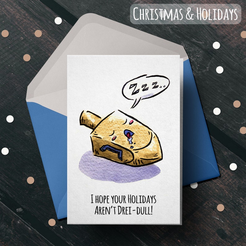 Hanukkah Cards Bundle Pack funny Hanukkah Card Jewish Card Etsy