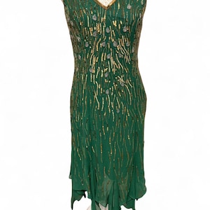 Green 1940s Dress - Etsy Green 1940s Dress - Etsy