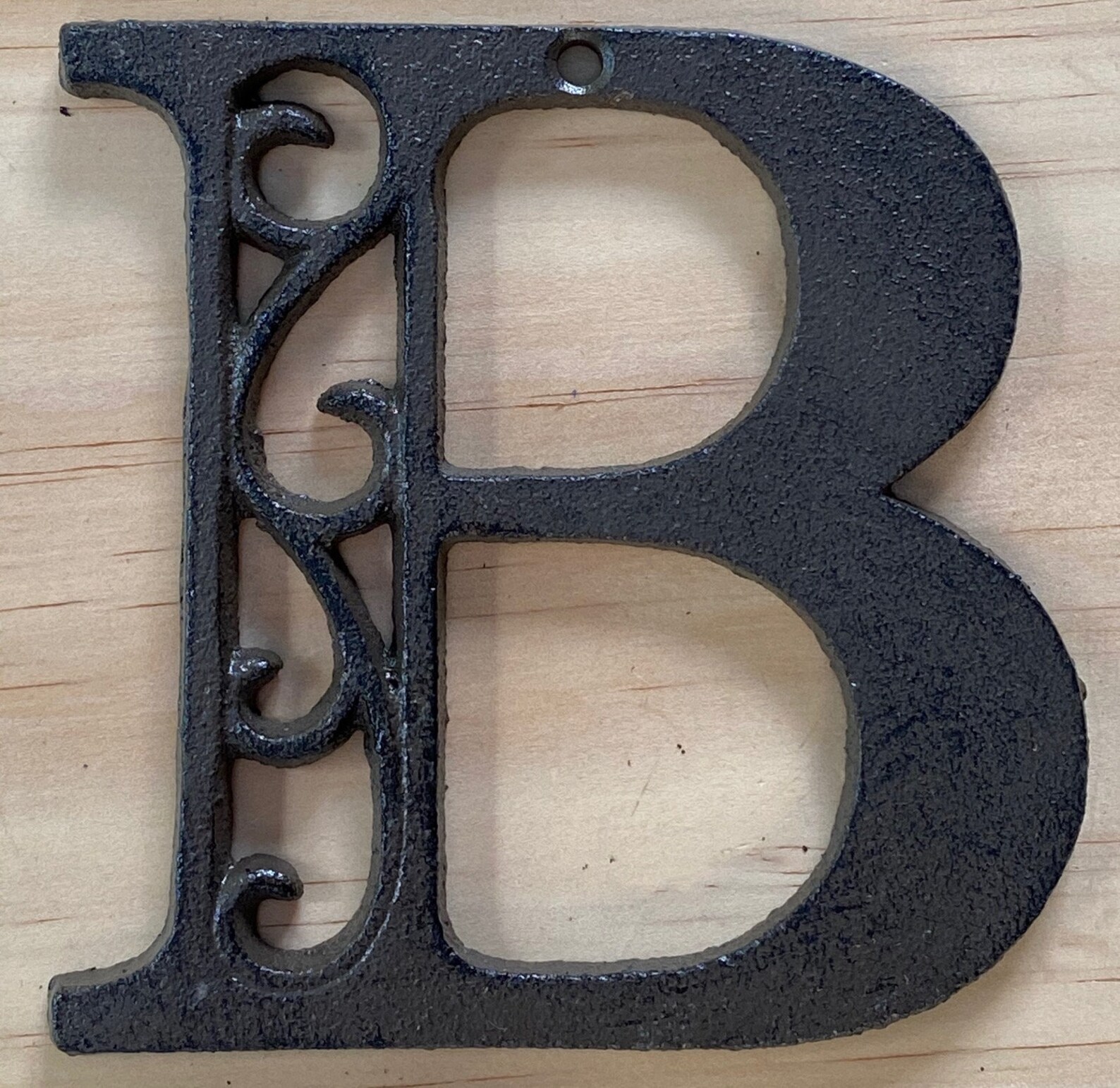 Alphabet Letters Cast Iron Scroll Letter Rustic Victorian Monogram