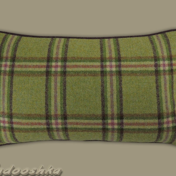 Tartan Pillow Etsy