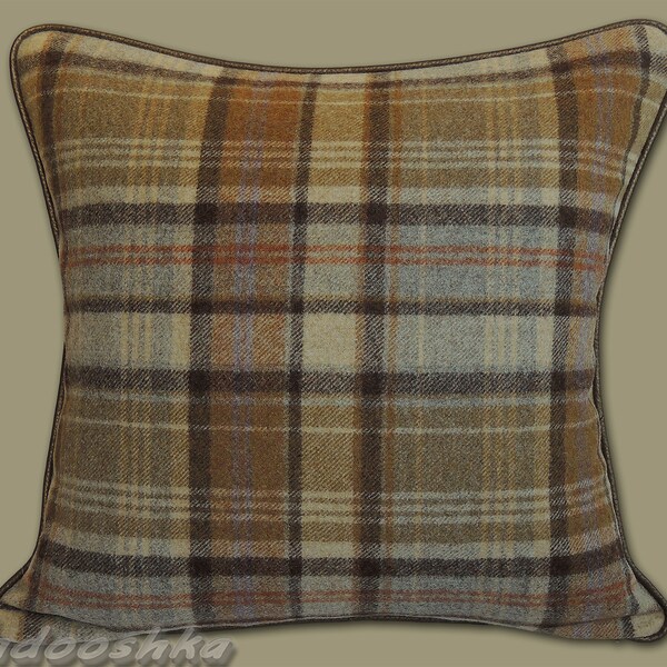 Equine Cashmere Pillow - Light Camel