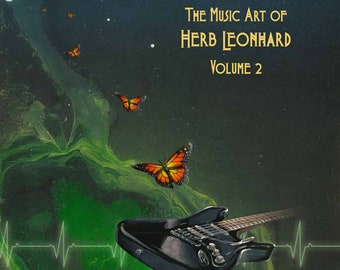 The Sound of Horizons, The Music Art of Herb Leonhard Volume 2, pdf format, Digital book, Art book, Instant Download