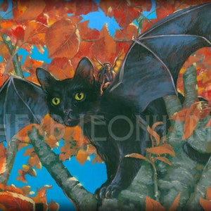 PUZZLE Batcat, 500 piece Puzzle, Gifts for Her image 2