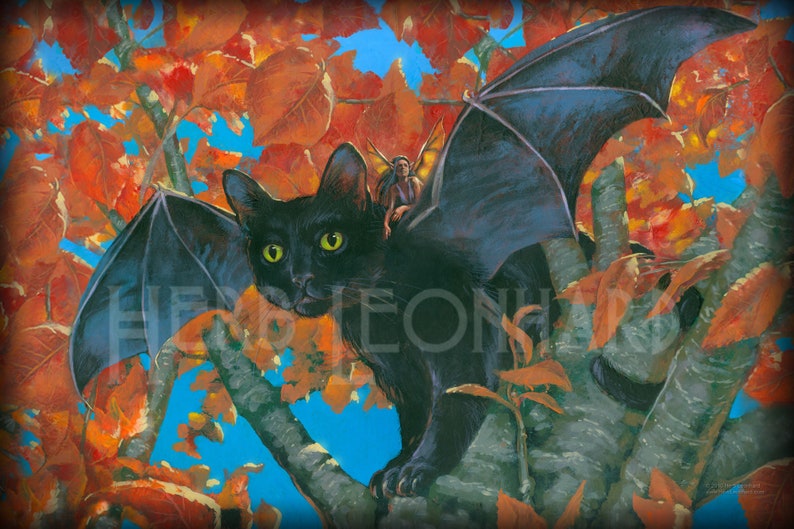 PUZZLE Batcat, 500 piece Puzzle, Gifts for Her image 2